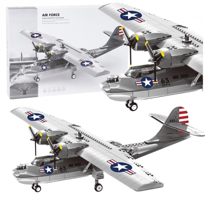 Konstrukční kostky Letadlo PBY-5A Catalina