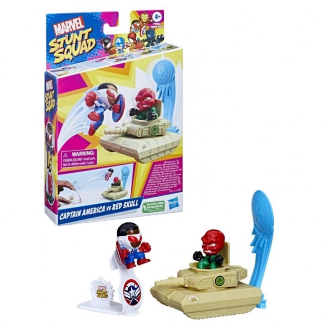 MARVEL AVENGERS STUNT SQUAD FIG AND FEATURE FIGURKY AST