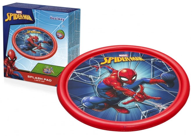 Nafukovací podložka do bazénu s fontánou Spider-man 165 cm Bestway 98792