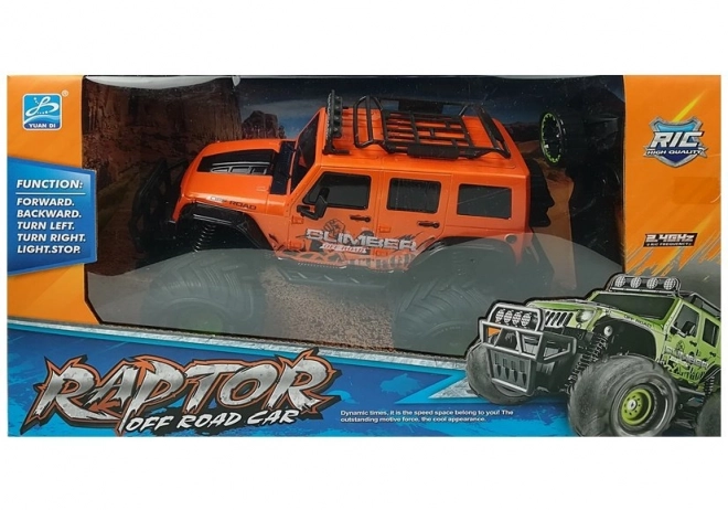 Dálkově ovládaný R/C Jeep Orange 2.4G