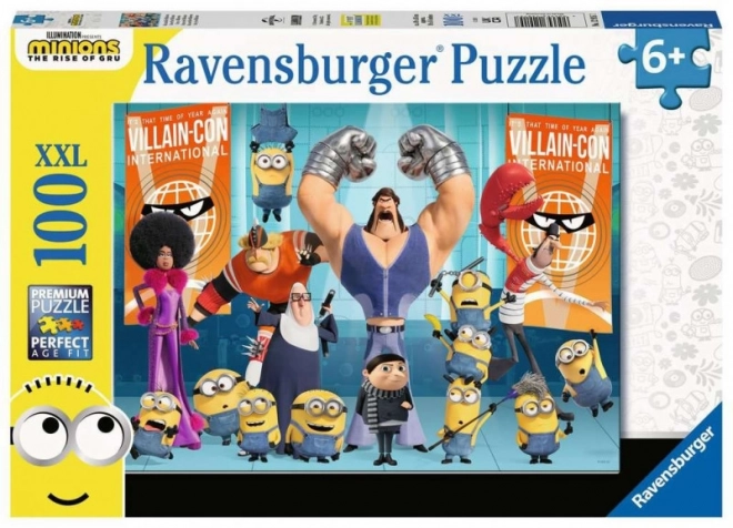 Puzzle 100 dílků XXL Minions 2