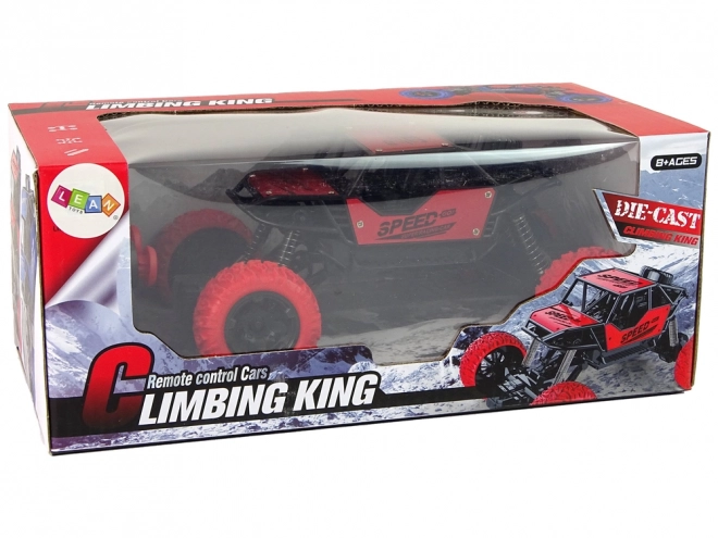 Dálkově ovládaný terénní R/C 1:18 Červený