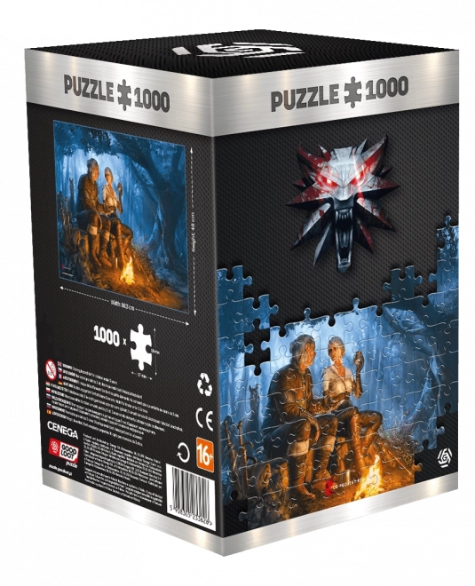 GOOD LOOT Puzzle Witcher - Journey of Ciri 1000 dílků