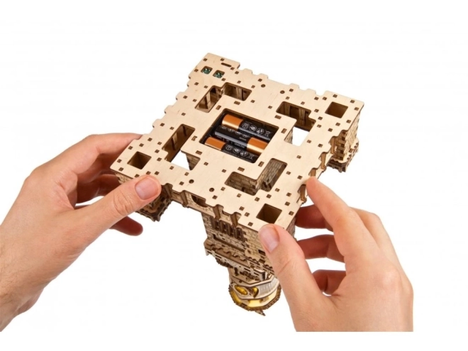 Ugears 3D dřevěné mechanické puzzle Alexandrijský maják