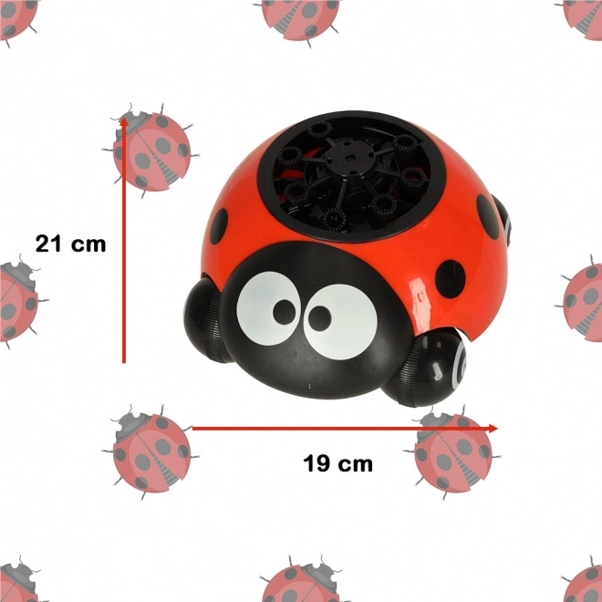 Mýdlové bubliny stroj mýdlové bubliny ladybird světla