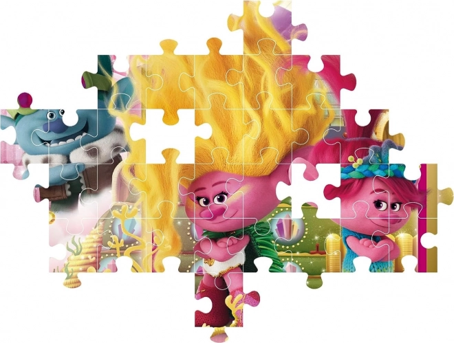 CLEMENTONI Puzzle Trollové 3, 104 dílků