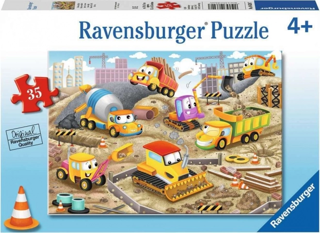 Ravensburger Puzzle Zvedněte střechu! 35 dílků