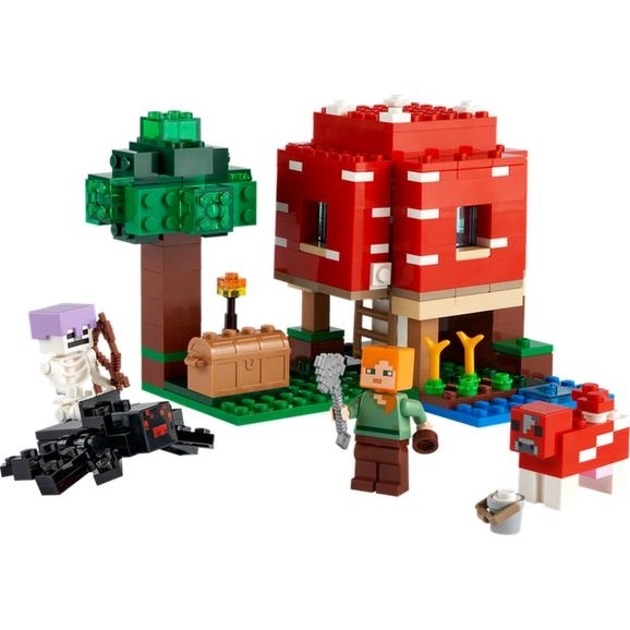 LEGO Minecraft 21179 Houbový domek