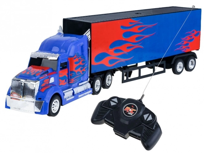 Velký nákladní automobil s návěsem na dálkové ovládání Truck RC0412