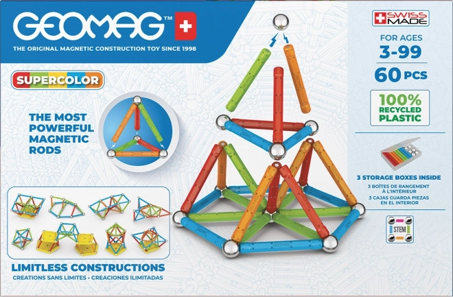 GEOMAG Supercolor 60 dílků