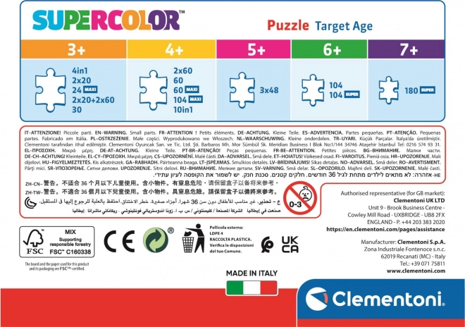 CLEMENTONI Puzzle Disney klasika: Aristokočky 30 dílků