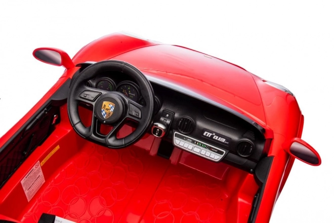 Auto na akumulátor červené 4x4