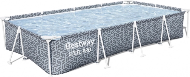 Obdélníkový bazén s konstrukcí Bestway Steel Pro 366 x 201 x 66 cm