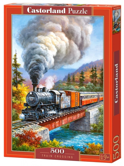 Puzzle Train Crossing - Castorland