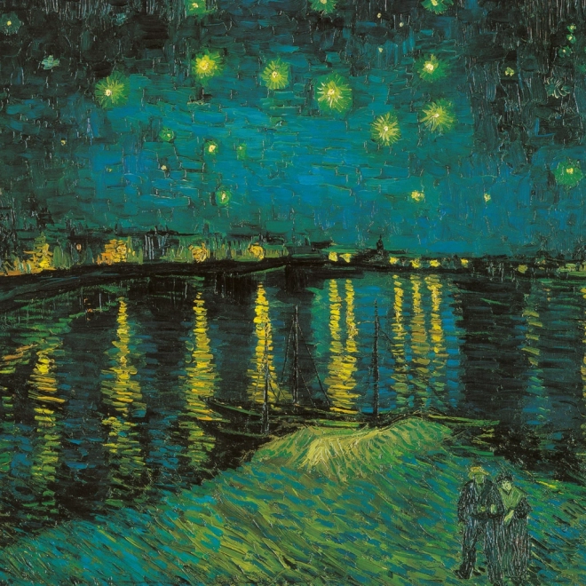 NOTIQUE Poznámkový kalendář Vincent van Gogh 2025, 30 x 30 cm