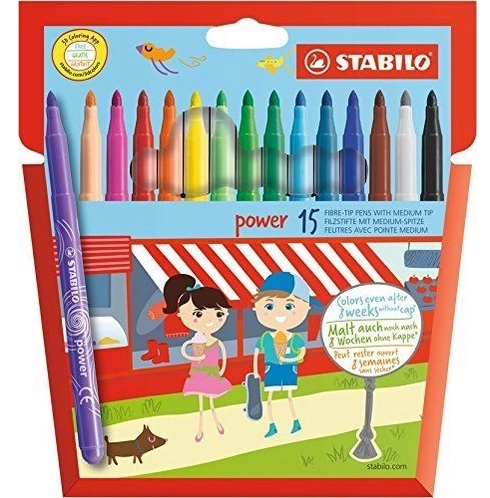 STABILO Power sada 15 popisovačů