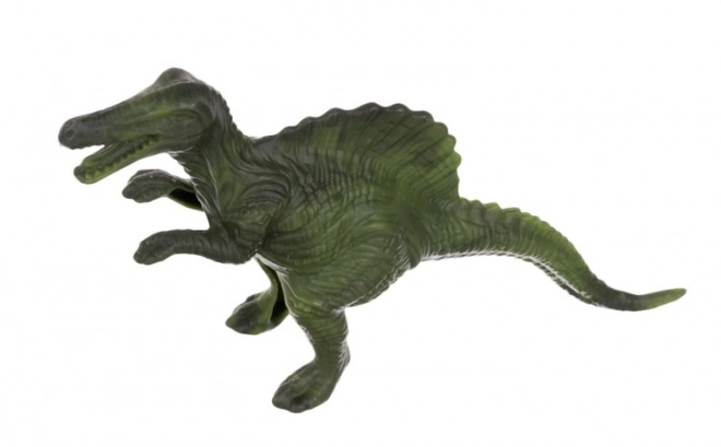 Dinosaurus T-Rex s hnízdem s vejci a dinosaury