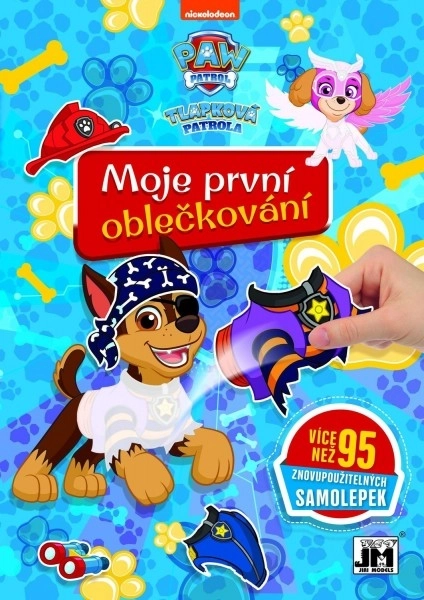 Moje první oblečkování Tlapková patrola/Paw Patrol 17x24cm