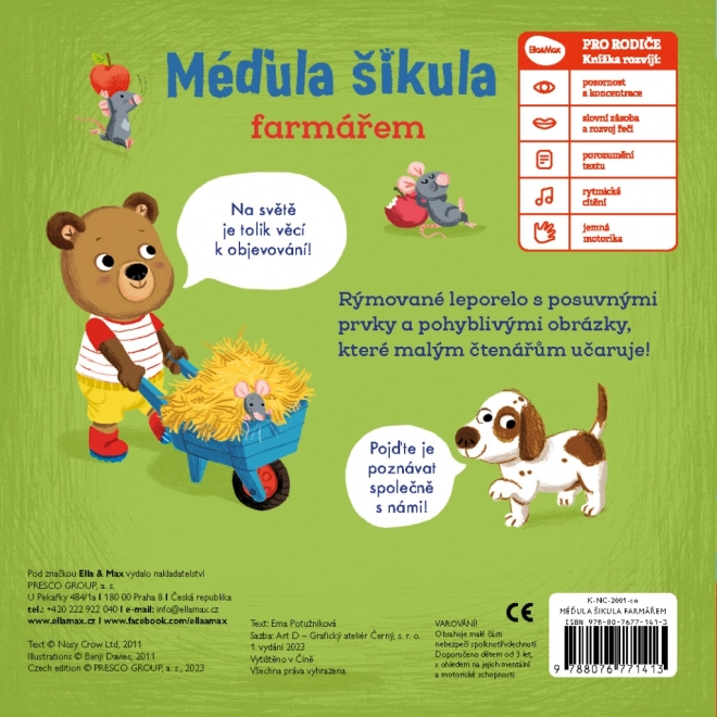 MÉĎULA ŠIKULA FARMÁŘEM – Obrázky s pohyblivými prvky