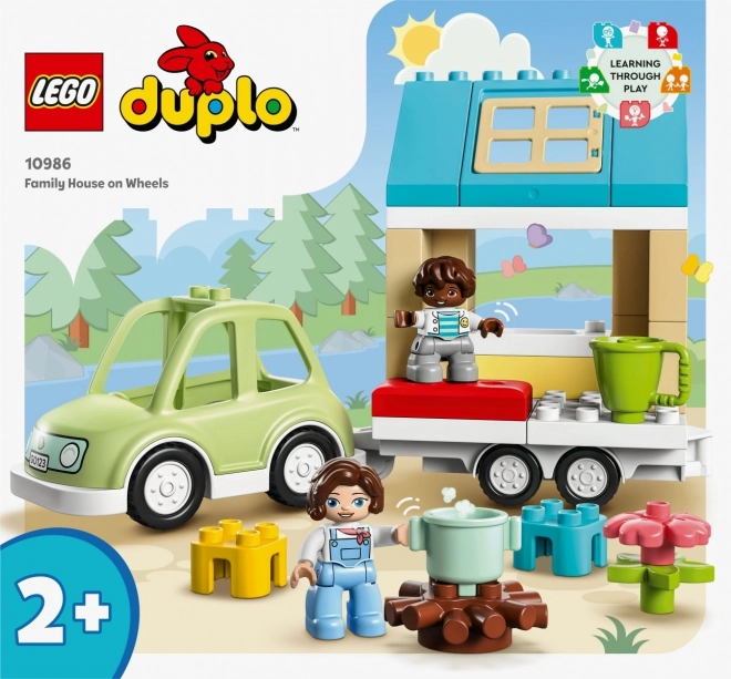 DUPLO kostky 10986 Rodinný dům na kolečkách