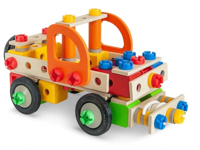 Stavebnice Constructor 4 Autojeřáb, 170 dílů