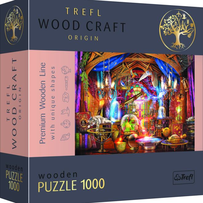 Puzzle dřevěné Magická komnata 1000 dílků