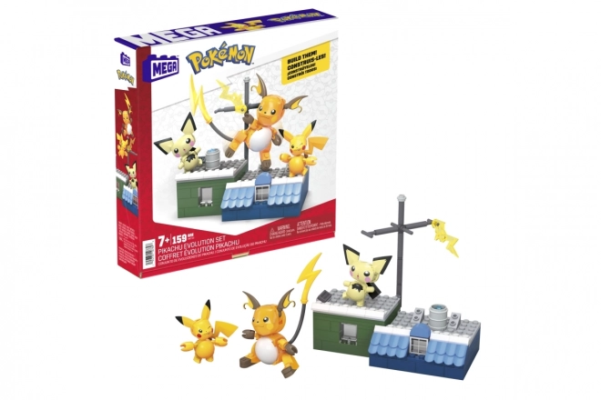 Pokémon MEGA Construction Set Pikachu Evolution Set