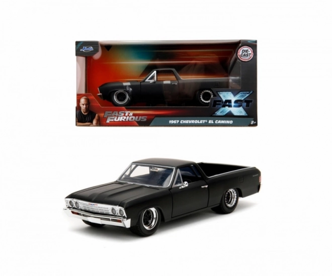 Rychle a zběsile 1967 El Camino 1/24 vozidlo