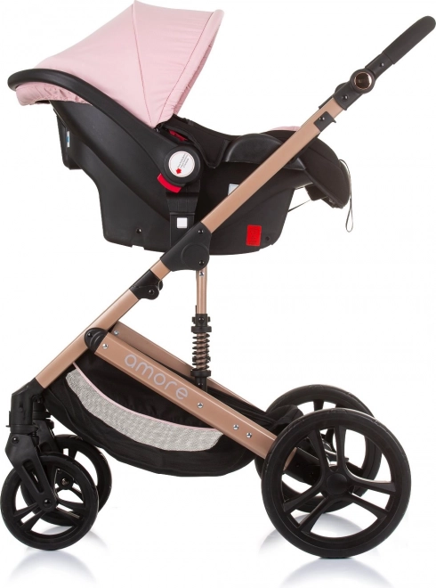 CHIPOLINO Autosedačka Amore i-Size 40-85cm, Flamingo