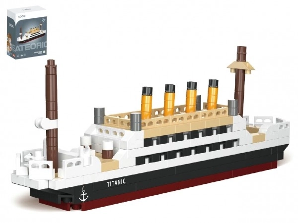 Stavebnice mini Titanic plast