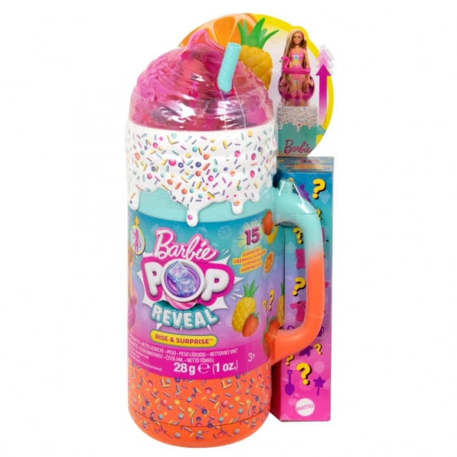 Panenka Barbie Pop Reveal Dárková sada Tropické smoothie