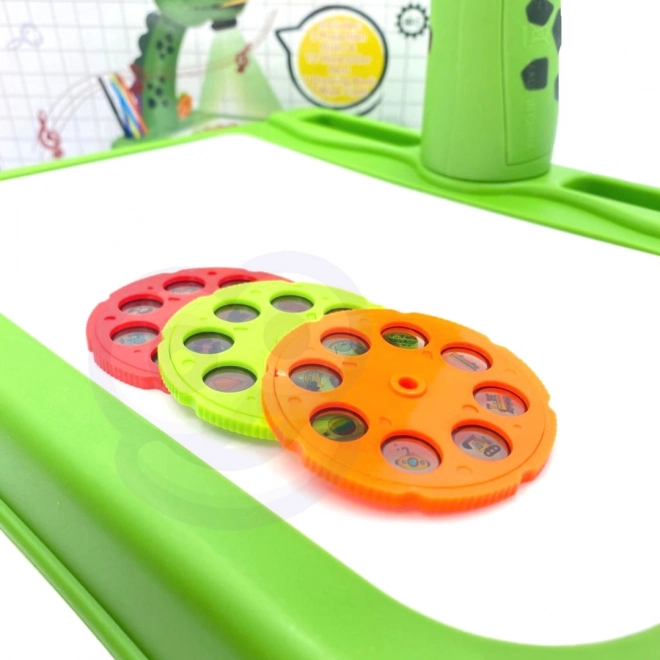 Kreslící tabule a projektor Dinosaur WOOPIE