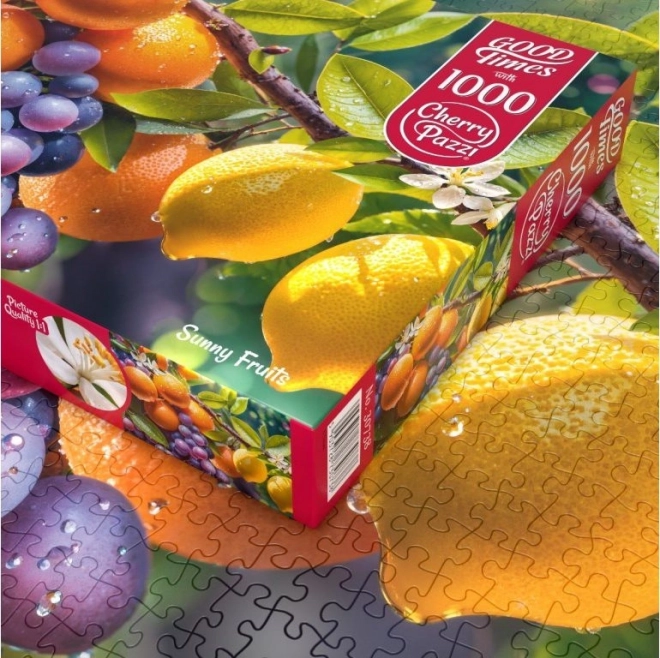 Puzzle prosluněné ovoce