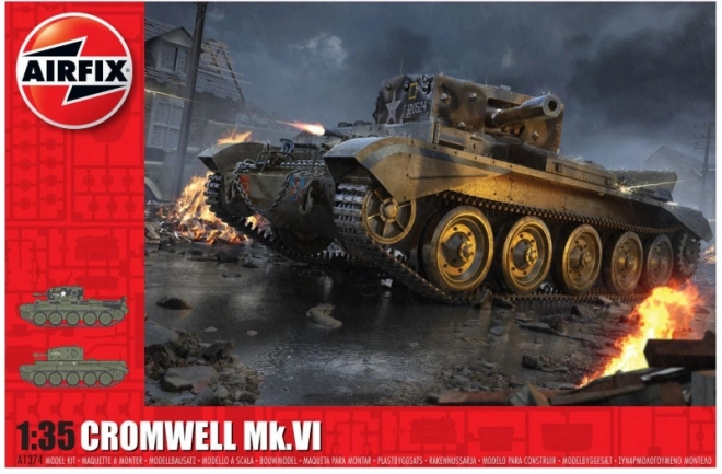 Plastikový model křižníku Mk.VIII A27M Cromwell Mk.VI