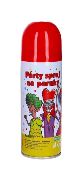 Barevný sprej na paruky 140 ml