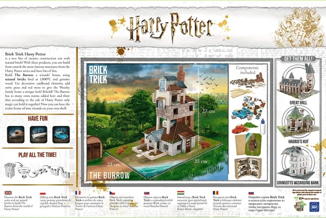 BRICK TRICK Harry Potter: Doupě XL 340 dílů