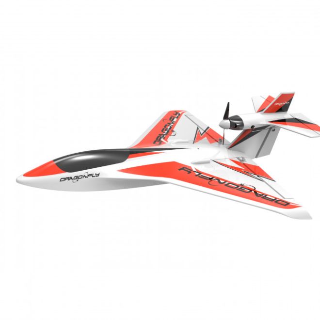 Hydroplán Dragonfly V3 2,4 GHz RTF – Bílo-červený