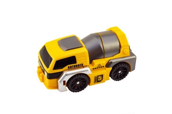 Transformer auto/robot plast 13cm 4 druhy na kartě