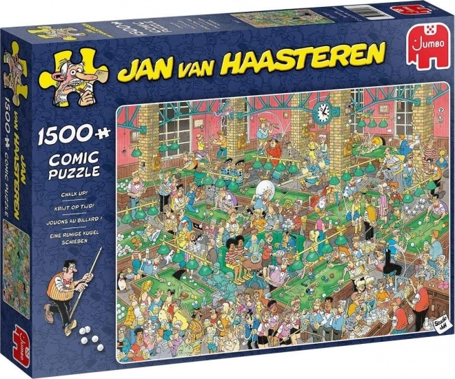 JUMBO Puzzle Kulečník 1500 dílků