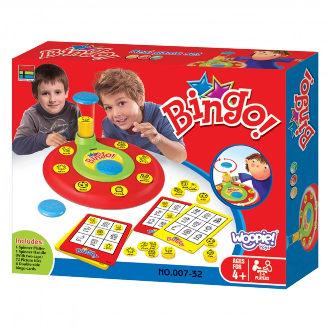Bingo hra pro děti Woopie