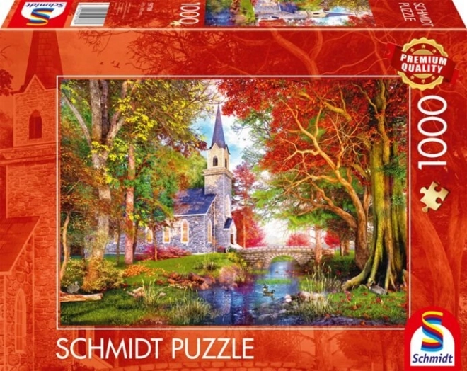 SCHMIDT Puzzle Podzimní kaple 1000 dílků