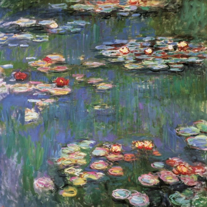 NOTIQUE Poznámkový kalendář Claude Monet 2025, 30 x 30 cm