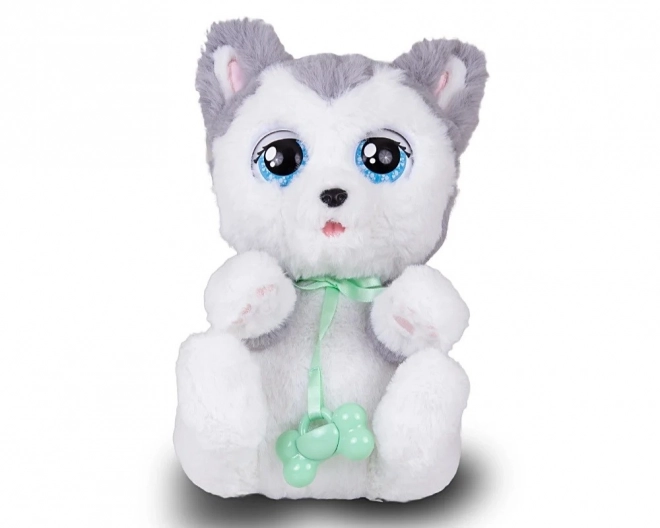 Interaktivní maskot Psytulaski, pes Husky