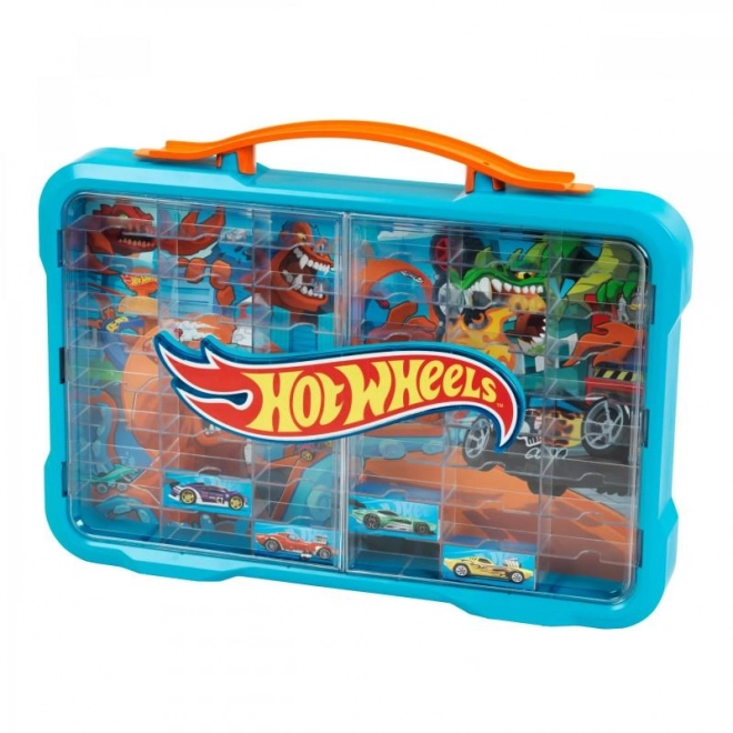 Hot Wheels sběratelská vitrína s osvětlením