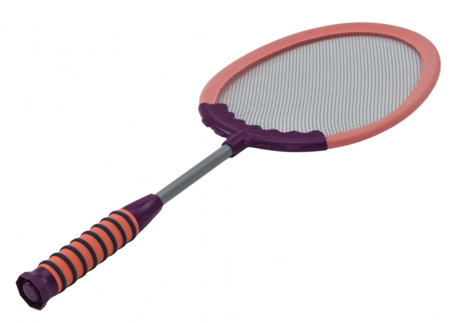 Sada 2 badmintonových raket Pálky 2 shuttlecocks Badminton Pink