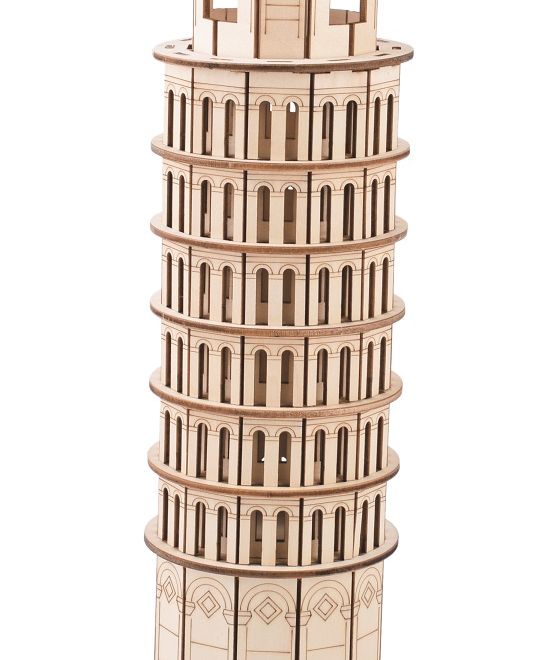 Woodcraft Dřevěné 3D puzzle Šikmá Věž V Pise