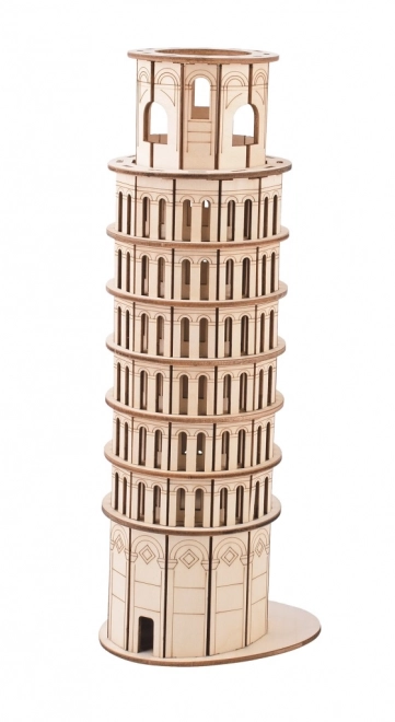 Woodcraft Dřevěné 3D puzzle Šikmá Věž V Pise