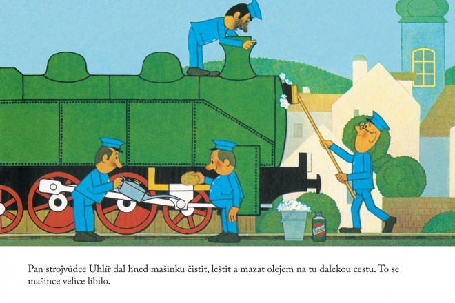 Dětská knížka - Jak jela mašinka pro brambory