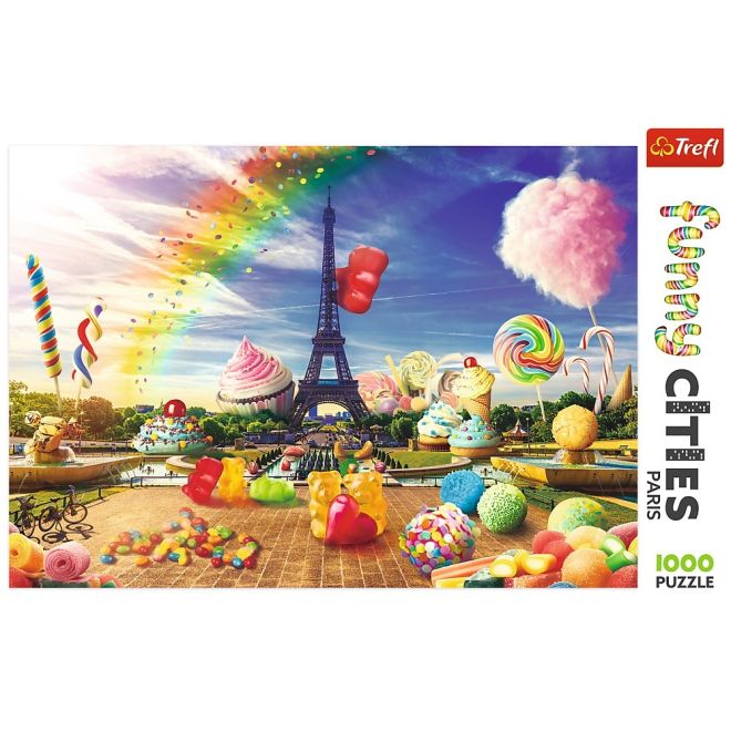 Puzzle 1000 prvků Sladká Paříž