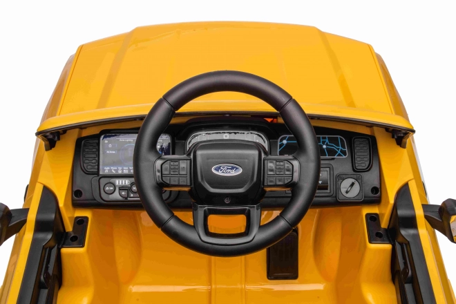 Dětský vůz Ford Ranger žlutý